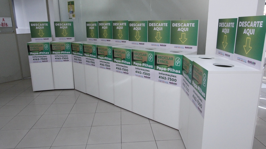 Projeto Papa-pilhas é mais uma alternativa de reciclagem em Barueri 