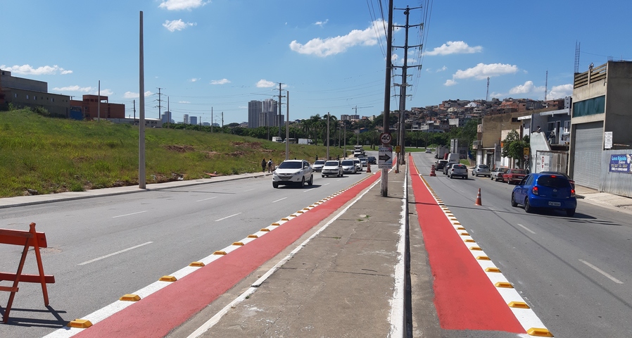 Barueri constrói ciclovia e ciclofaixa interligando Aldeia ao Parque Viana