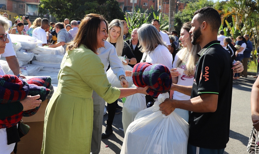 Campanha do Agasalho de Barueri já entregou mais de 45 mil peças de frio
