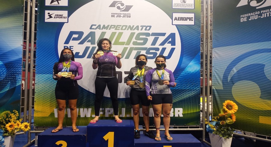 Osasco no pódio do Paulista de Jiu-Jitsu