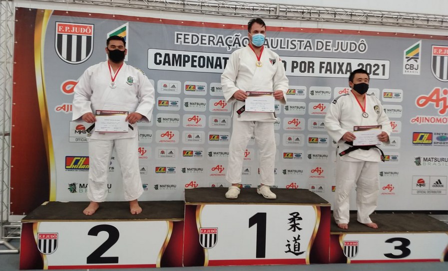 Jandira: sensei, Felipe Ishimaru é vice-campeão paulista de judô por faixa