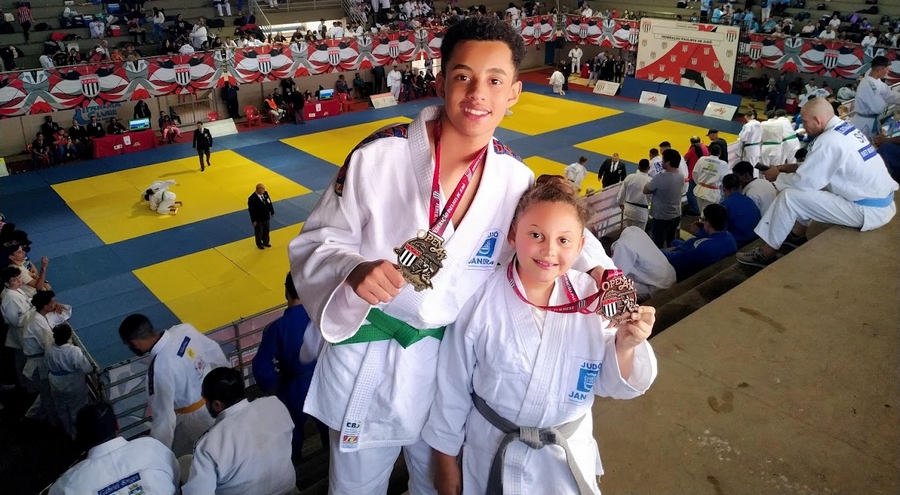 Programa Atleta do Futuro: judocas jandirenses são medalhistas no Open Aspirante Ajinomoto 2022