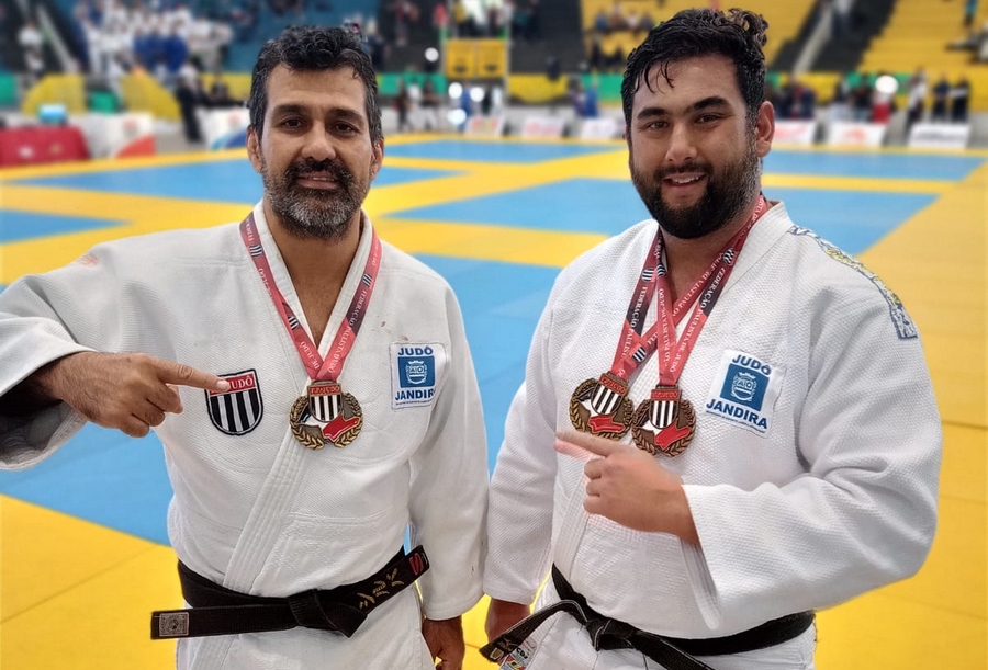 Jandira: senseis Rodrigo e Felipe são campeões paulistas veteranos de judô 2022 