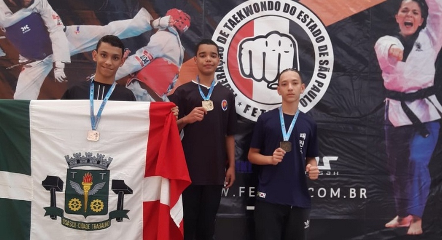 Atletas osasquenses garantem vaga para o Campeonato Brasileiro de Taekwondo 