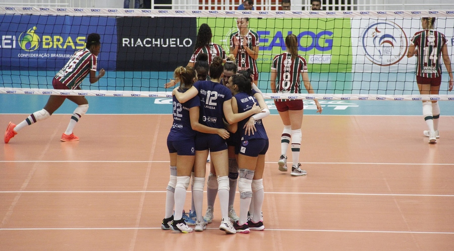 Barueri bate o Fluminense pela Superliga Feminina de Vôlei no José Corrêa