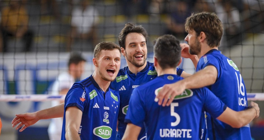 Com pódio 100% mineiro, Cruzeiro conquista sul-americano de vôlei