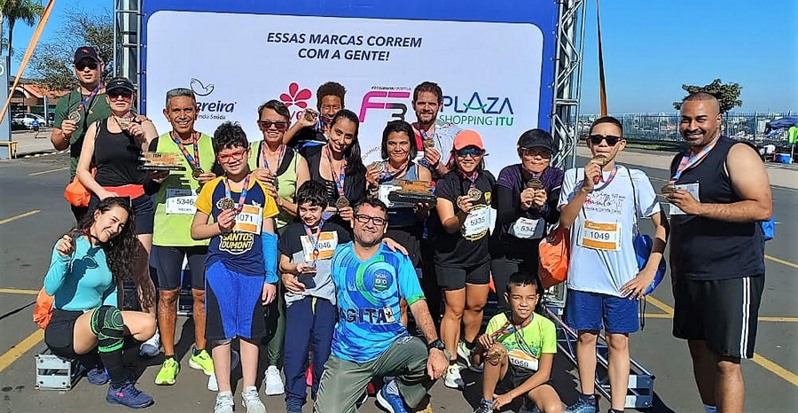 Atletismo de Jandira se destaca no circuito TEM Running 2023, realizado em Itu
