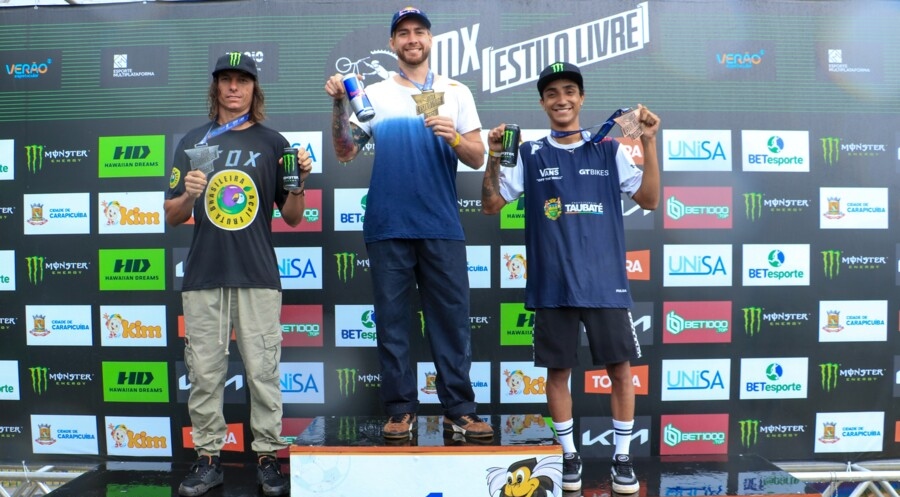 Piloto argentino Gabriel Chaves é o campeão do BMX Estilo Livre 2024 em Carapicuíba