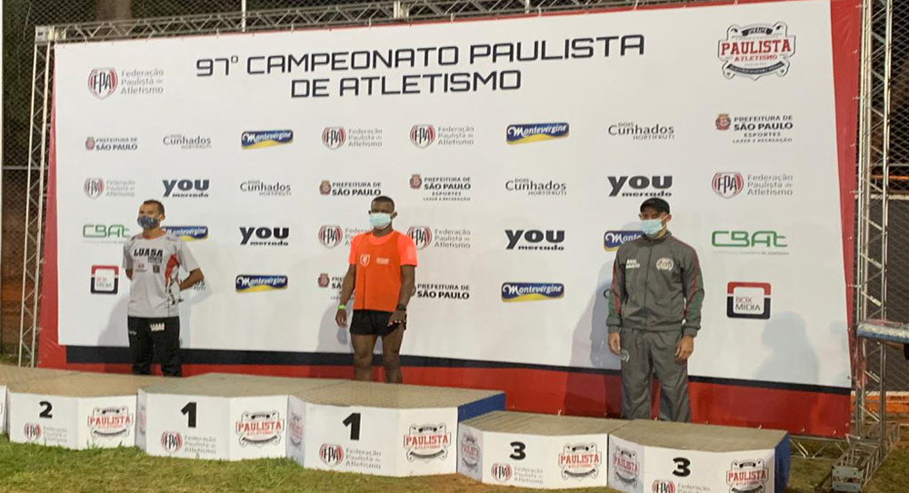 Atleta de Osasco é bronze no Campeonato Paulista de Atletismo 