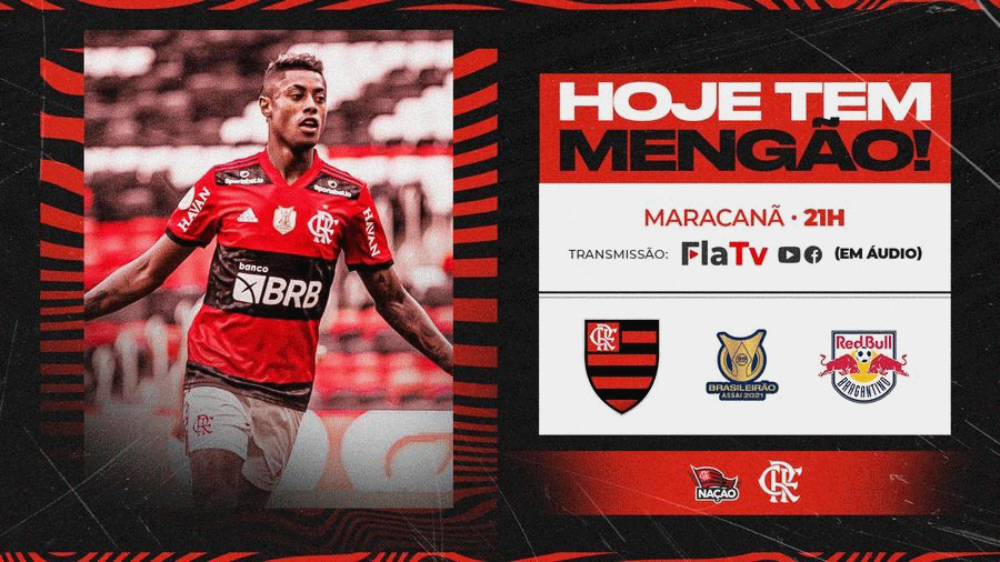 Invictos, Flamengo e Bragantino duelam pelo Brasileiro no Maracanã