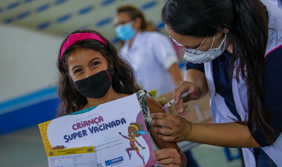 Itapevi libera vacinação infantil contra a Covid-19 de forma escalonada