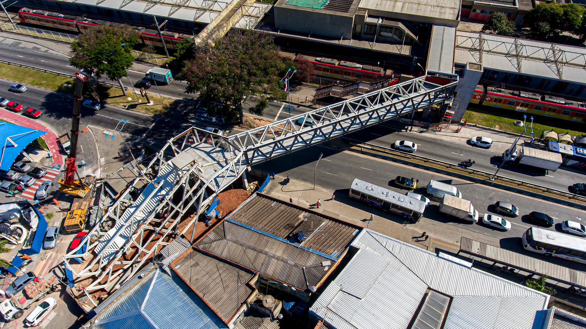 Nova passarela da estação vai trazer mais segurança e mobilidade