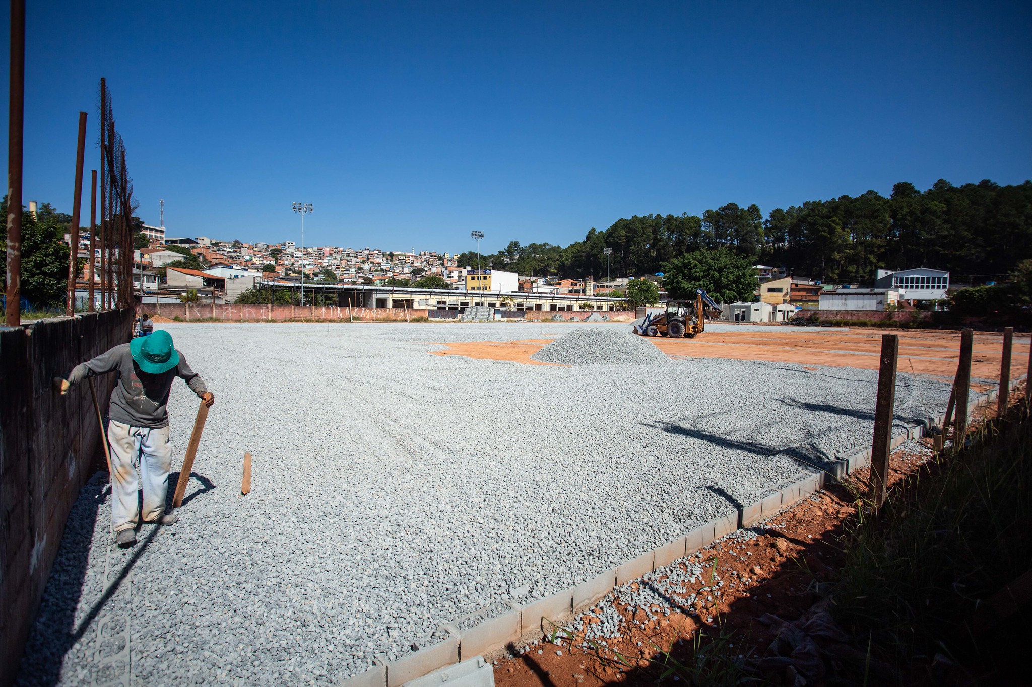 Prefeitura avança na construção da Arena Santa Rita