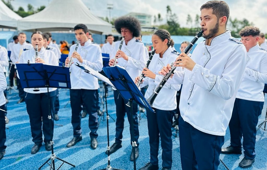 Banda Municipal de Itapevi fatura Concurso de Fanfarras e Bandas de Caieiras