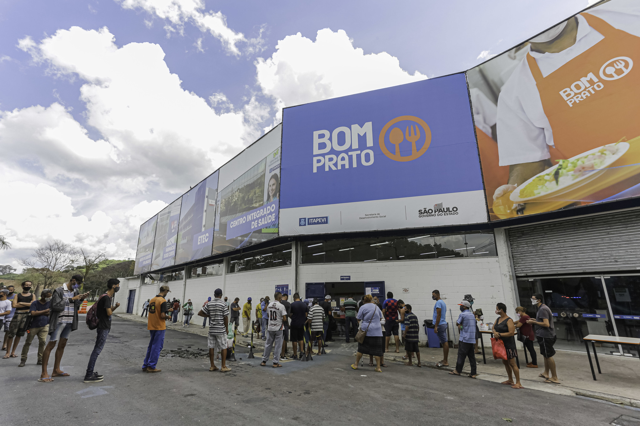 Bom Prato Itapevi chega a impressionante marca de 688 mil refeições oferecidas