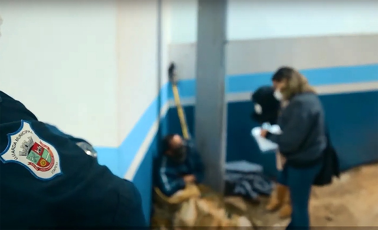 Prefeitura realiza acolhimento de pessoas em situação de rua