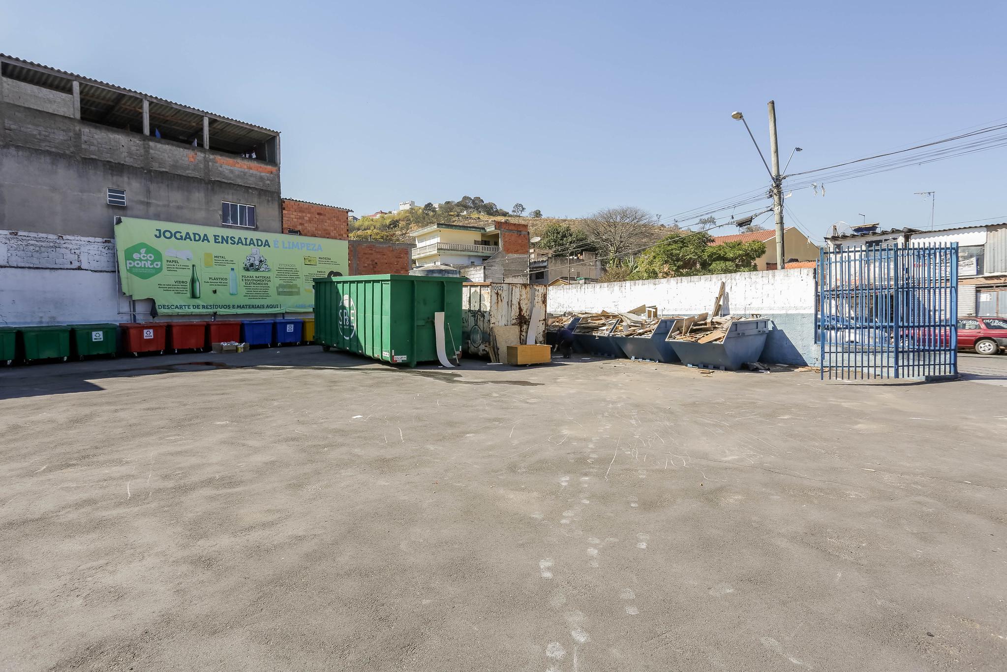 Ecoponto do Rosemary coleta 300% mais materiais em comparação ao primeiro semestre do ano passado 