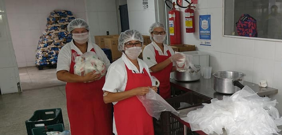 Banco de Alimentos de Jandira distribui mais de 2,5 toneladas de mantimentos nesta semana