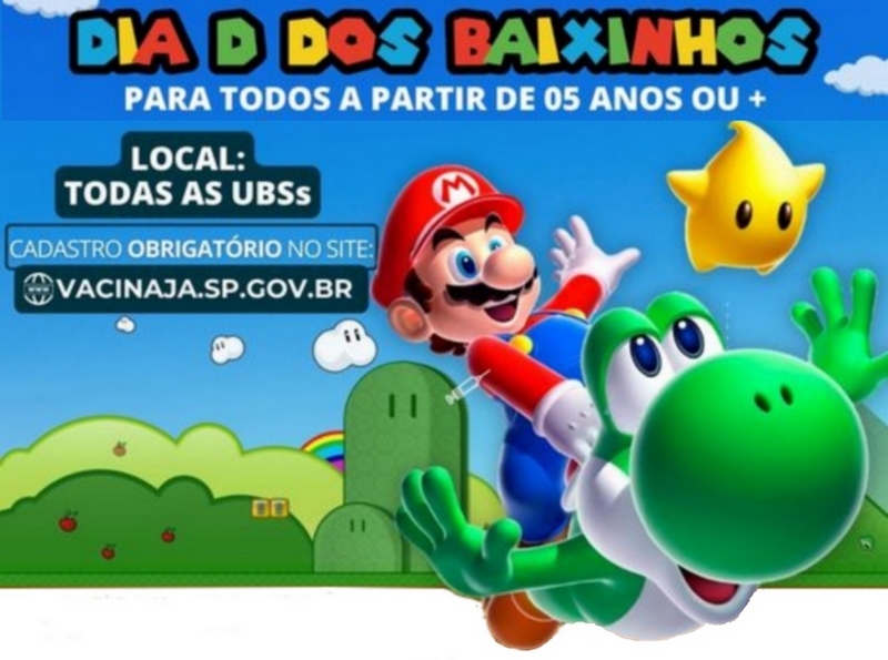 Dia D dos Baixinhos contra a Covid-19 em Jandira acontece neste sábado (29)      