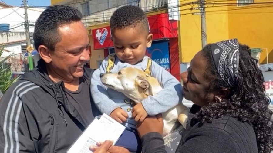 Mais de 60% dos animais disponíveis na Feira de Adoção 2022 de Jandira foram adotados