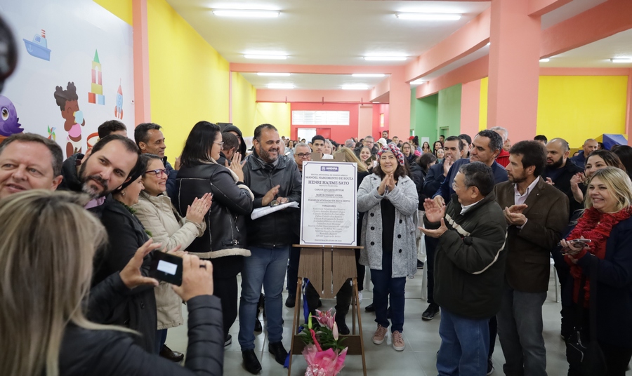 Prefeitura de Jandira entrega EMEB Manoel Nascimento de Souza com capacidade para atender mais de 300 crianças