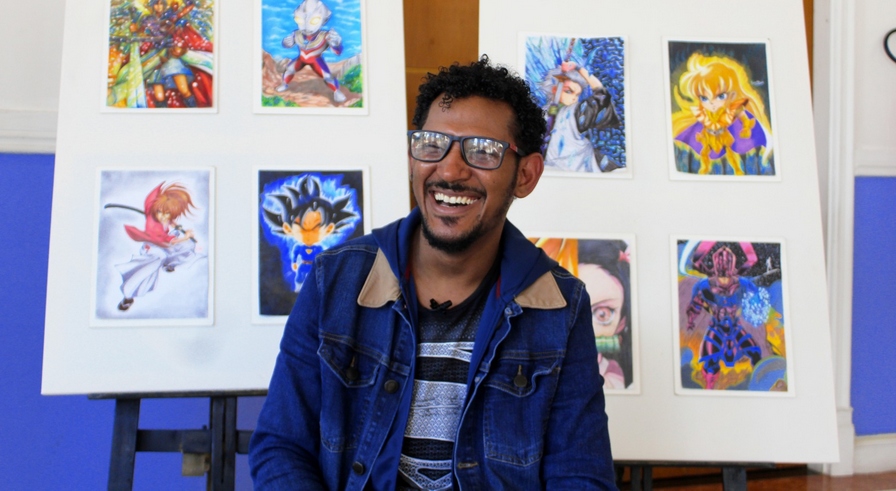 Exposição ‘Mundo Anime’, de Lincoln Santos, acontece até 7 de abril no Teatro Luiz Gonzaga