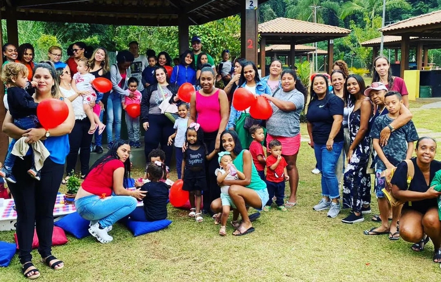 Escola de Jandira realiza piquenique em comemoração ao Dia das Mães