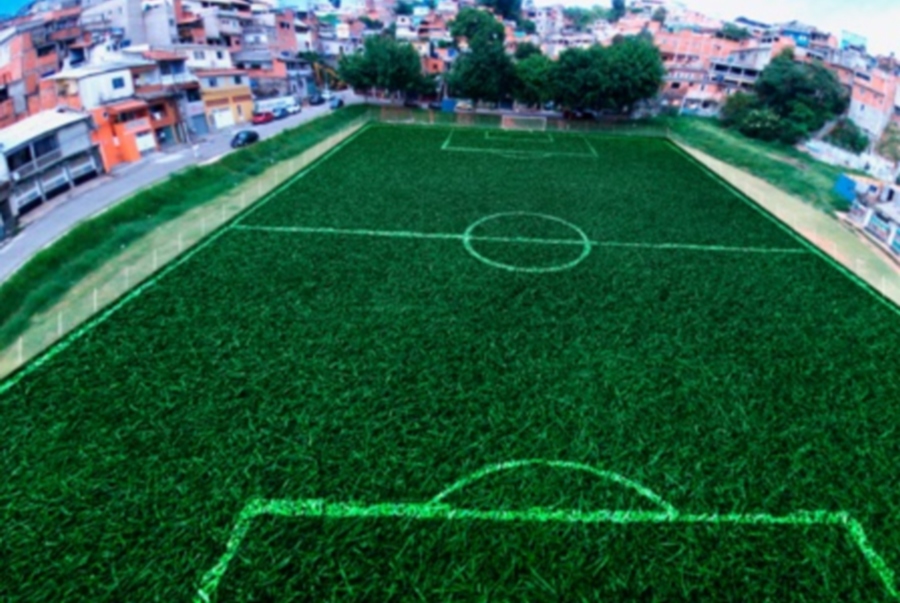 Prefeitura de Jandira avança em obras do novo campo do Sagrado Coração