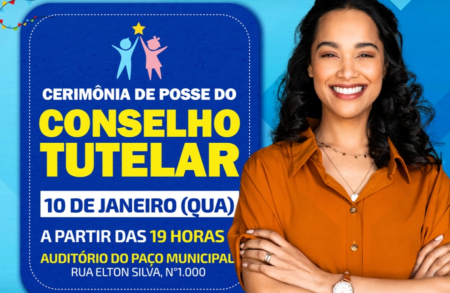 Cerimônia de posse do Conselho Tutelar de Jandira 2024 acontece nesta quarta-feira (10)