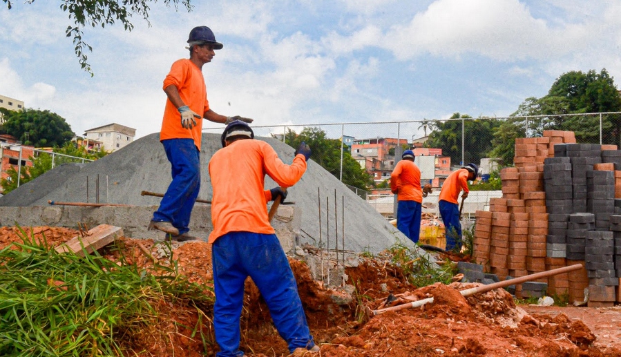 Jandira avança nas obras do Complexo Esportivo do Sagrado Coração