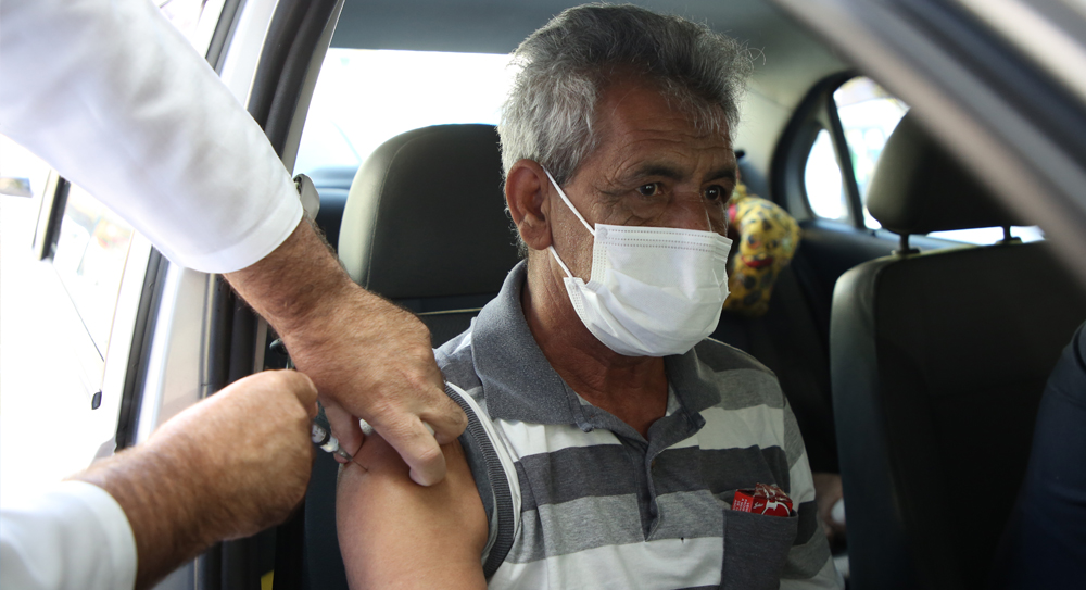 Osasco chega a 100 mil doses aplicadas da vacina contra a Covid-19