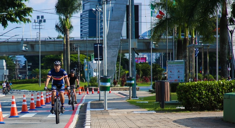 Osasco retoma ciclofaixa de lazer com empréstimo de bikes