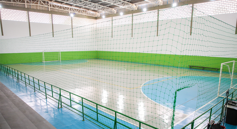 Ginásio de Esporte do Baronesa está de cara nova 