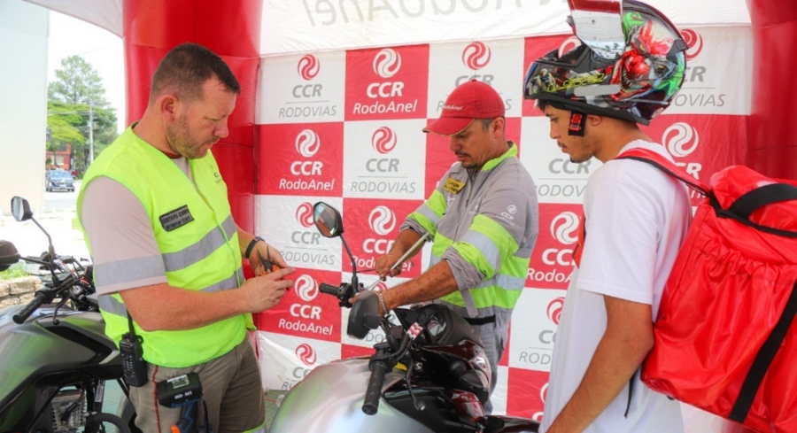CCR e Prefeitura de Osasco promovem ação educativa com motociclistas 