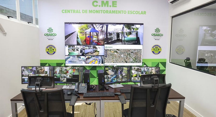 Prefeitura de Osasco inaugura Central de Monitoramento Escolar