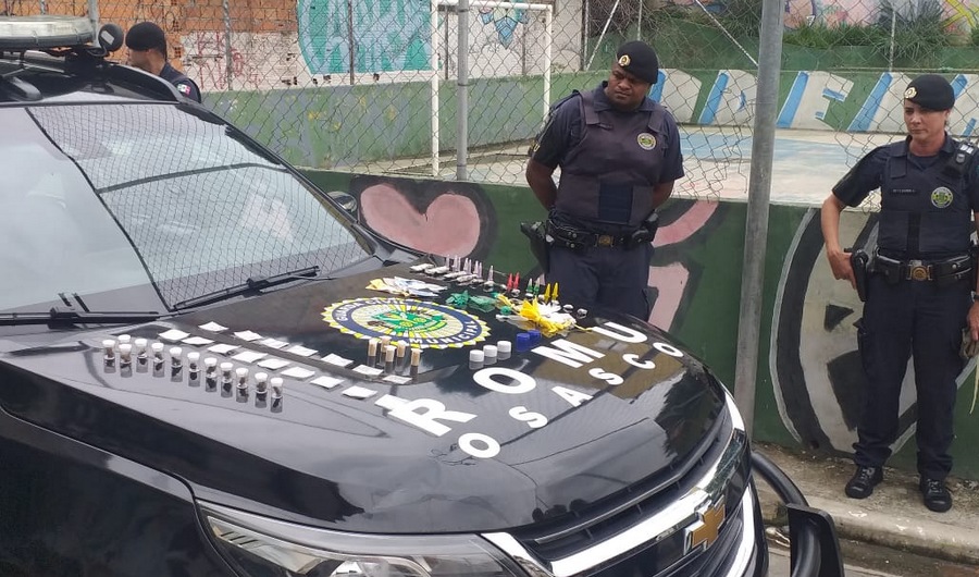 ROMU Osasco prende traficante no Jardim Padroeira 