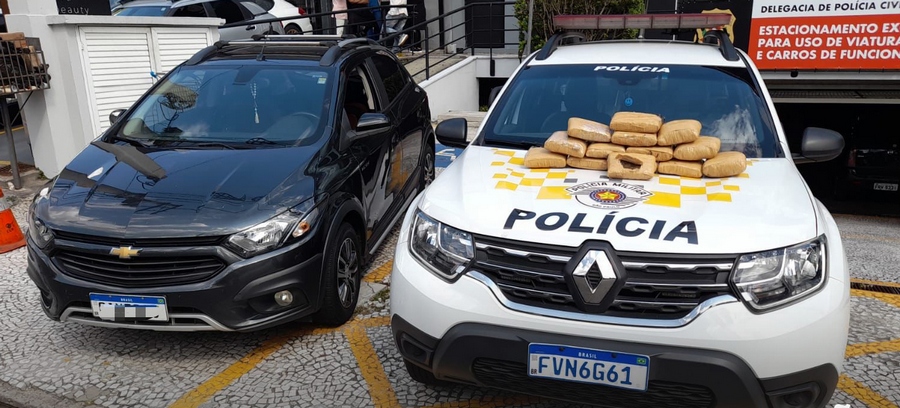 Polícia Rodoviária apreende tijolos de maconha na Rodovia Castello Branco em Barueri