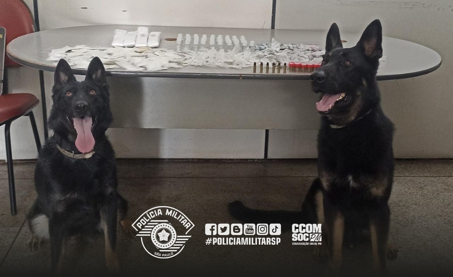 5° BAEP realiza apreensão de drogas em Osasco