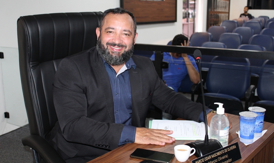 Vereador Marcio Oliveira chama a atenção para a campanha Dezembro Verde