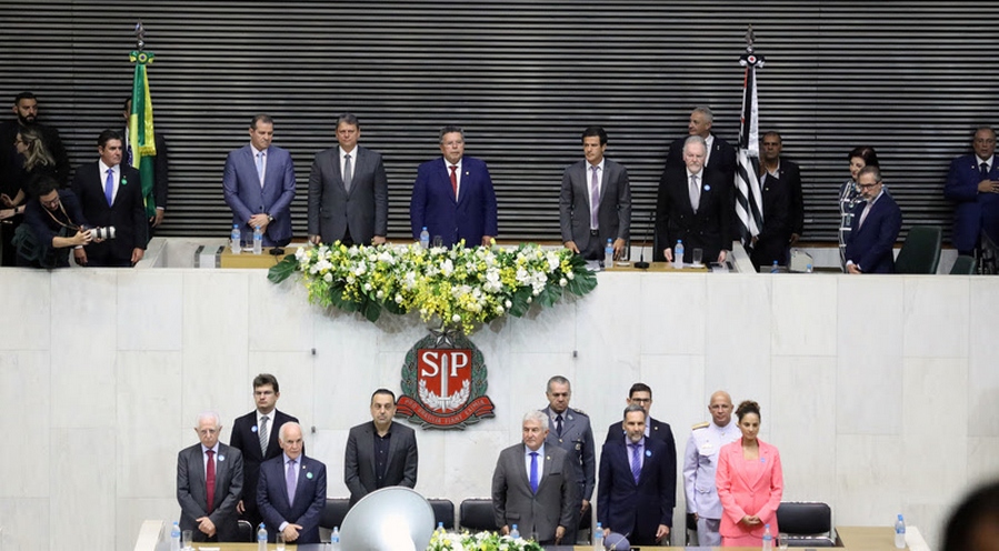 Com posse de 94 parlamentares, Alesp dá início à sua 20ª Legislatura