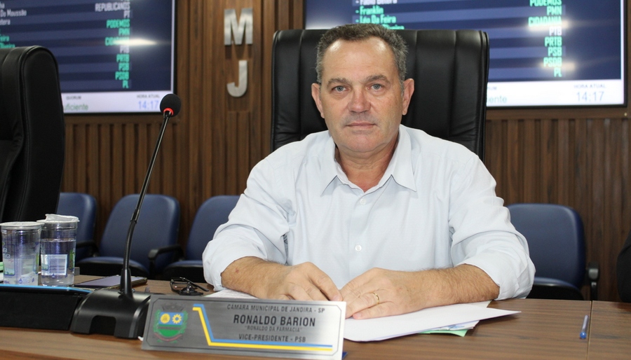 Vereador Ronaldo da Farmácia sugere instalação de posto do INSS em Jandira