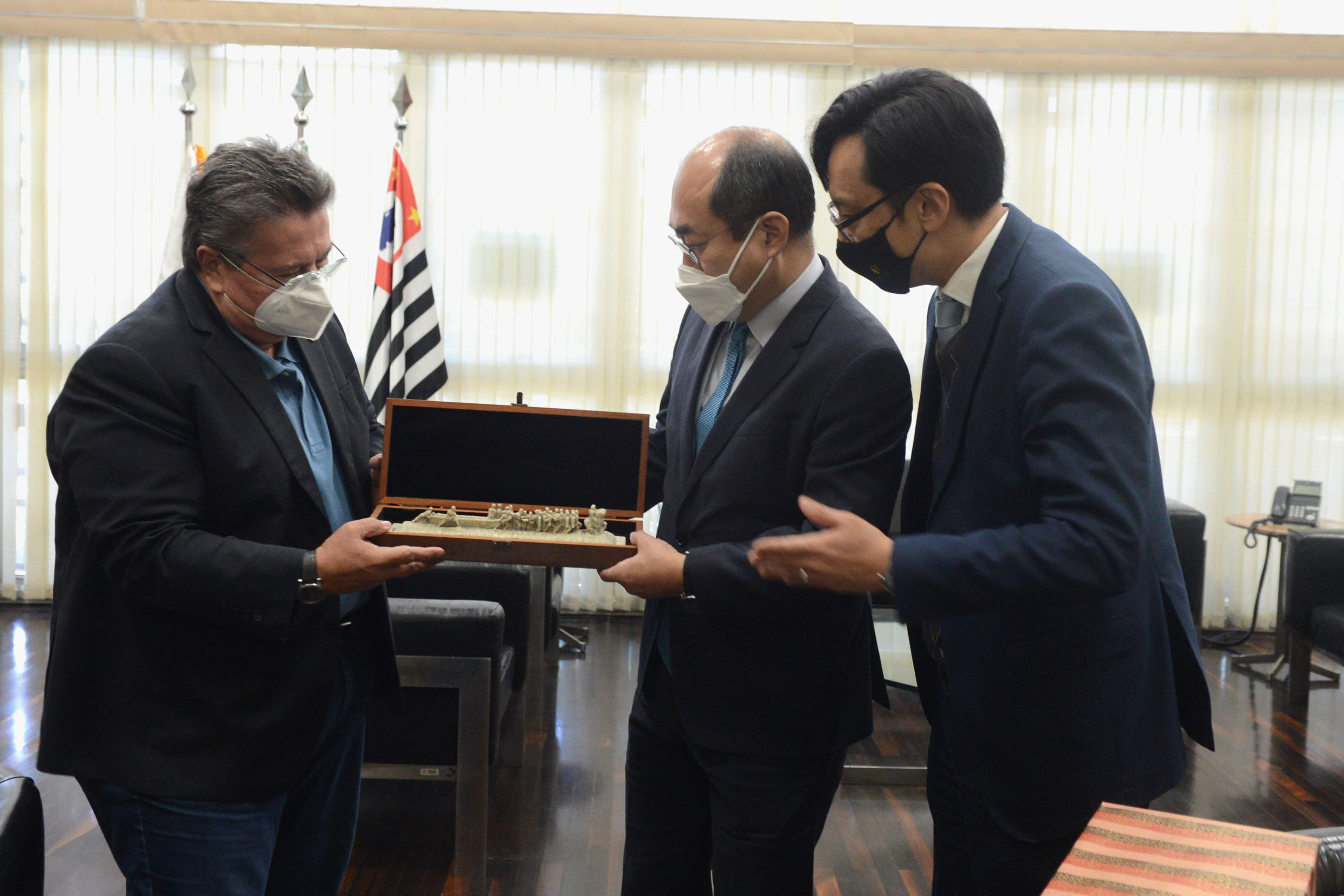 Cônsul da Coreia do Sul visita a Assembleia Legislativa do Estado de São Paulo
