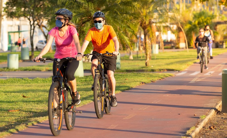 Como a pandemia aumentou o número de ciclistas