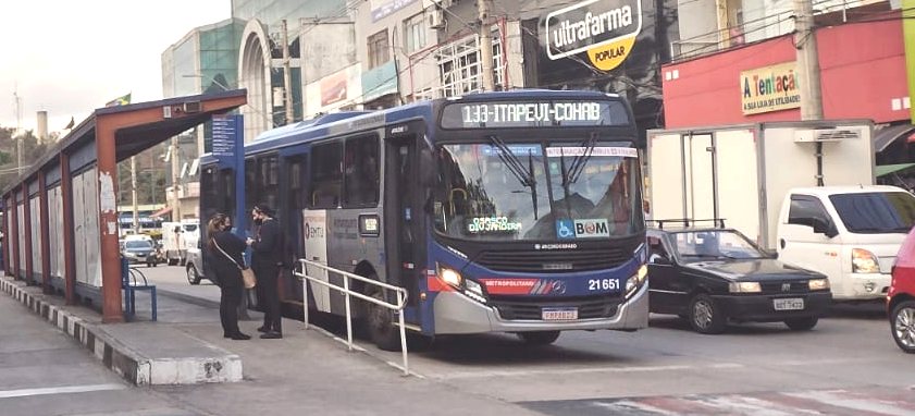 Linha 133 Itapevi x Osasco tem horário ampliado