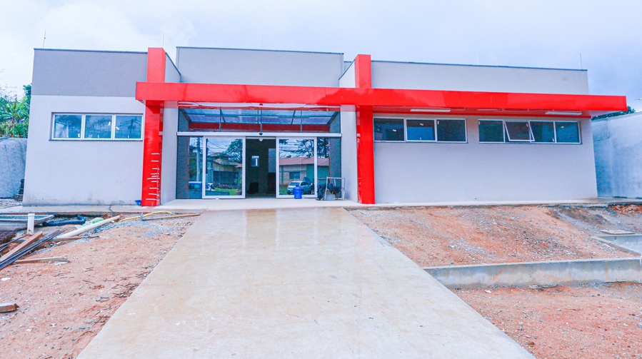 Nova UBS do Ingaí em Santana de Parnaíba está com mais de 95% das obras concluídas 