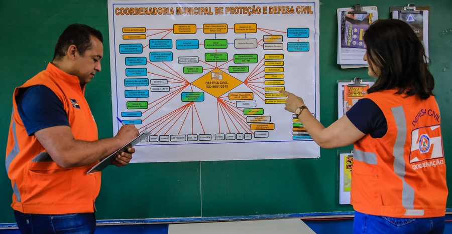 Defesa Civil de Santana de Parnaíba realiza trabalhos preventivos na temporada de chuvas