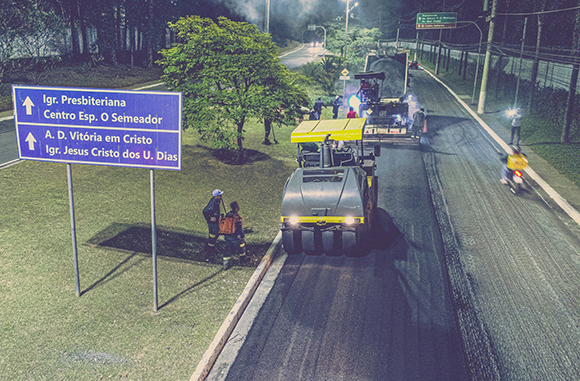 Secretaria de Serviços Municipais inicia obras de recapeamento da Yojiro Takaoka