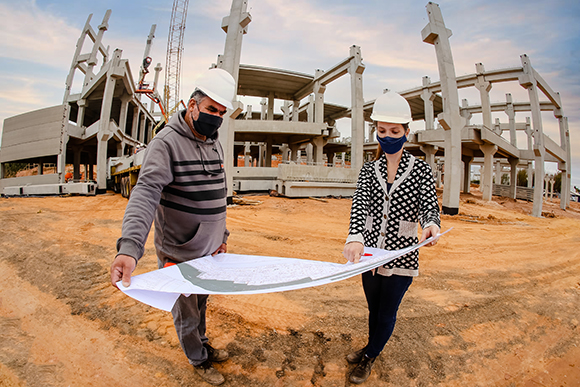 Com obras aceleradas Novo Hospital Municipal começa a ganhar forma e terá mais de 200 leitos