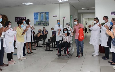 HMB atinge marca de 1.500 altas de pacientes por Covid-19